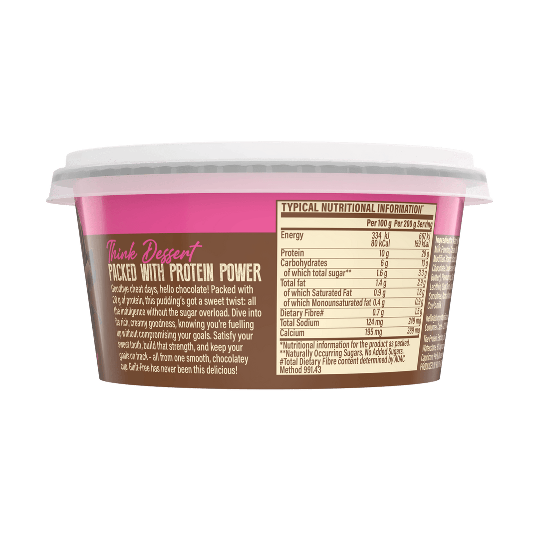 PROTEIN PUDDING - CHOCOLATE - 20G PROTEIN - 8X200G
