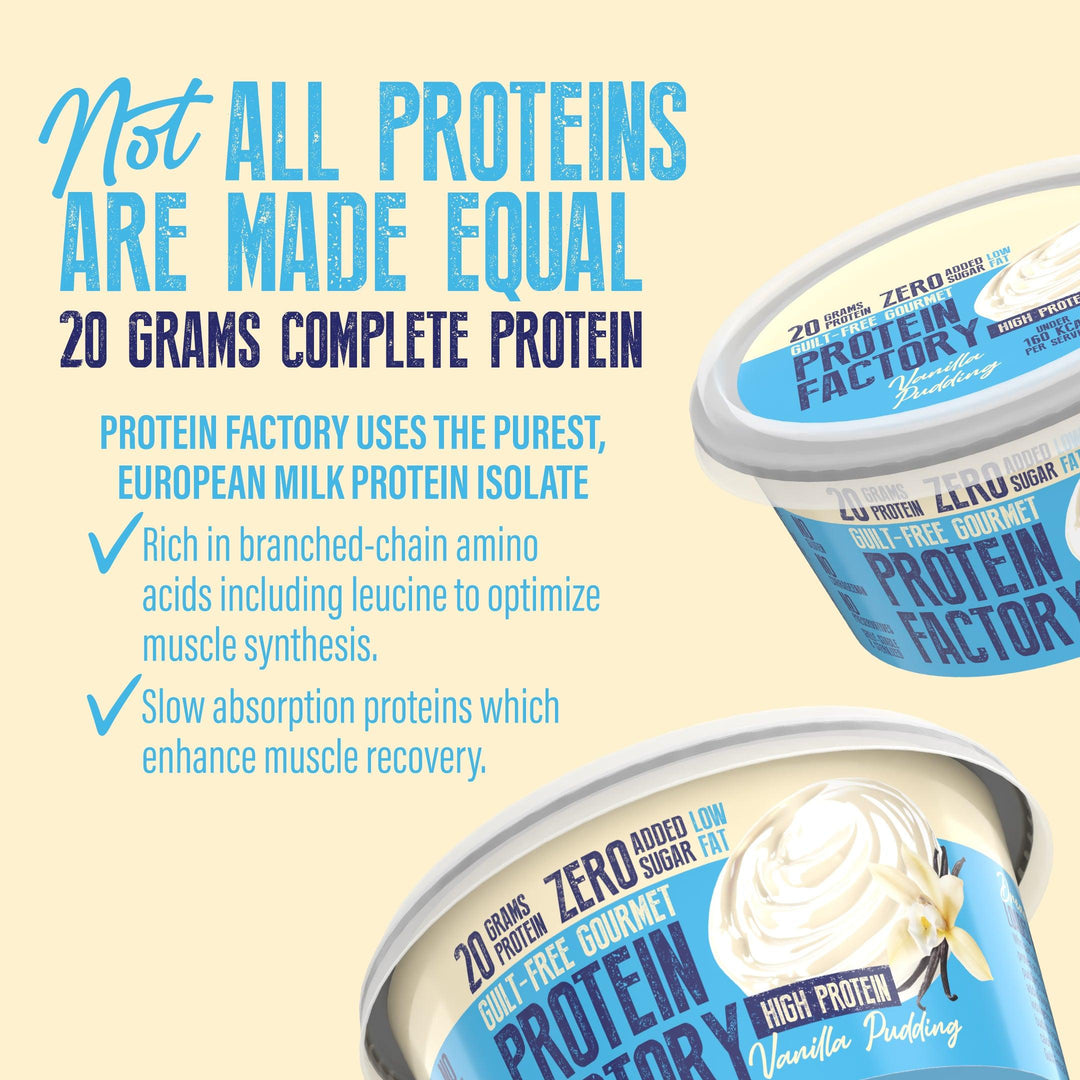 PROTEIN PUDDING - VANILLA - 20G PROTEIN - 8X200G