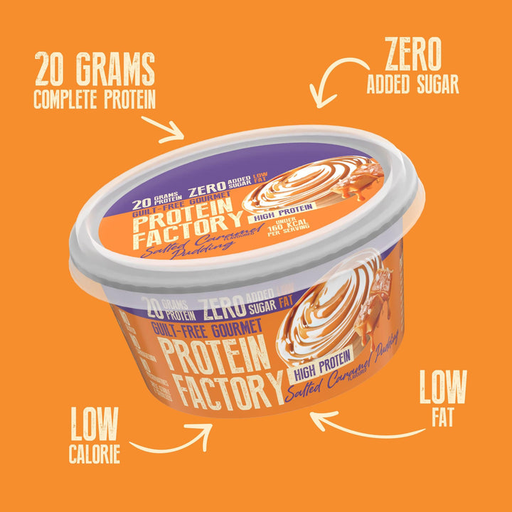 PROTEIN PUDDING - SALTED CARAMEL - 20G PROTEIN - 8X200G
