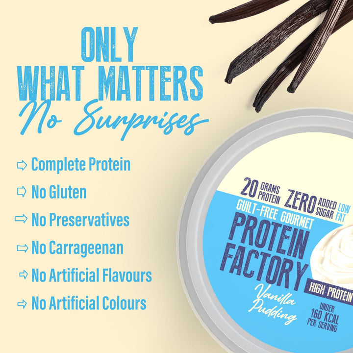 PROTEIN PUDDING - VANILLA - 20G PROTEIN - 8X200G