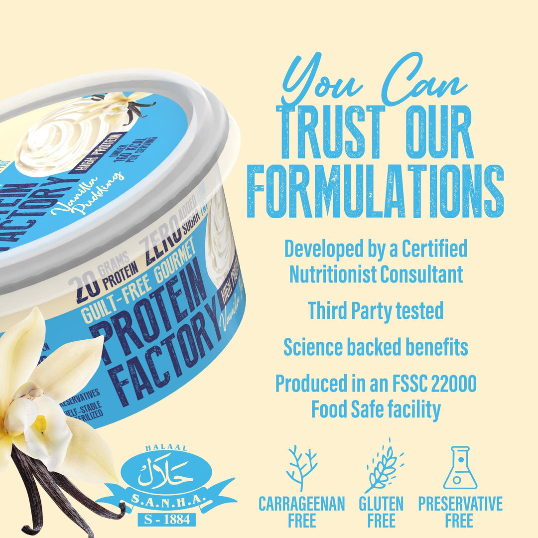 PROTEIN PUDDING - VANILLA - 20G PROTEIN - 8X200G