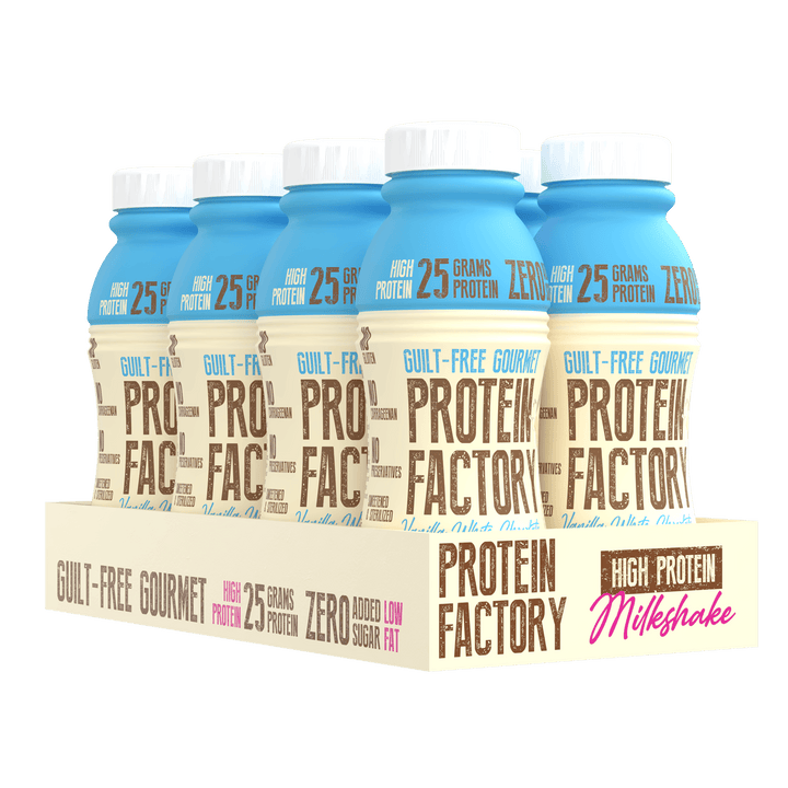 PROTEIN MILKSHAKE - VANILLA WHITE CHOCOLATE - 25G PROTEIN - 8X300ML