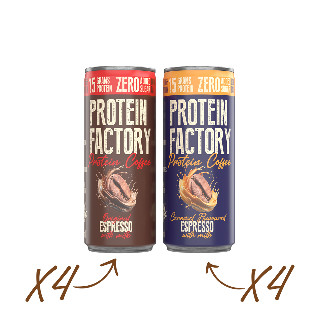 PROTEIN COFFEE MIXED TRAY - ESPRESSO - 15G PROTEIN - 8X240ML – The