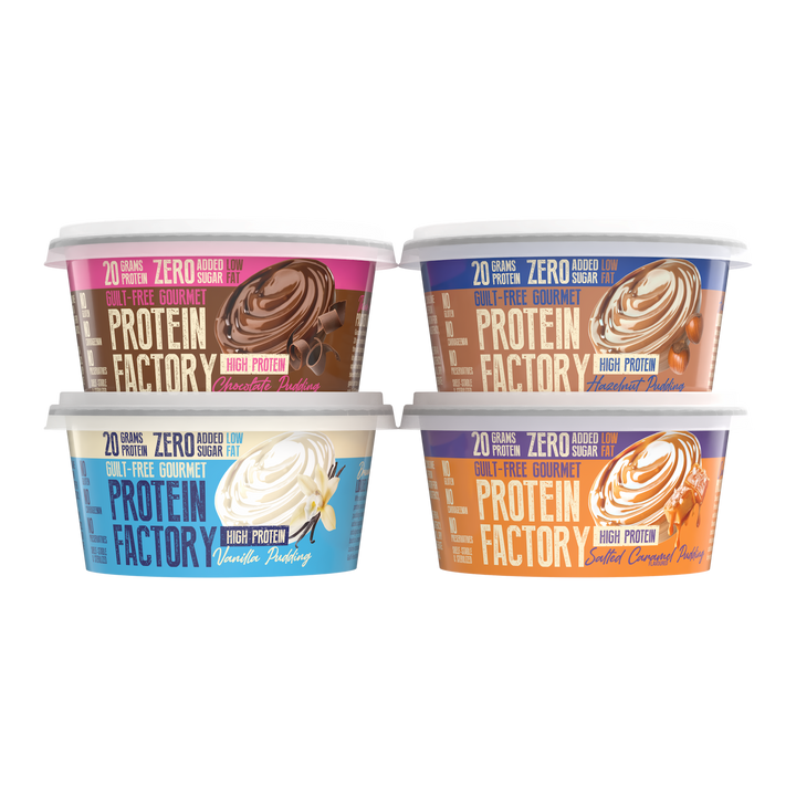 PROTEIN PUDDING STARTER PACK - 20G PROTEIN - 4X200G