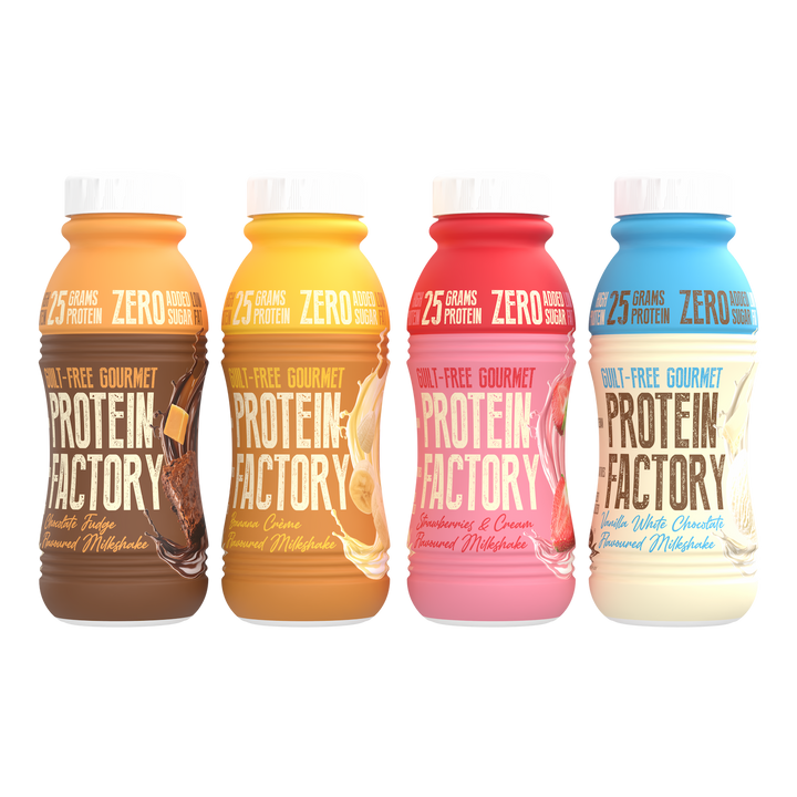 PROTEIN MILKSHAKE STARTER PACK - 25G PROTEIN - 4X300ML