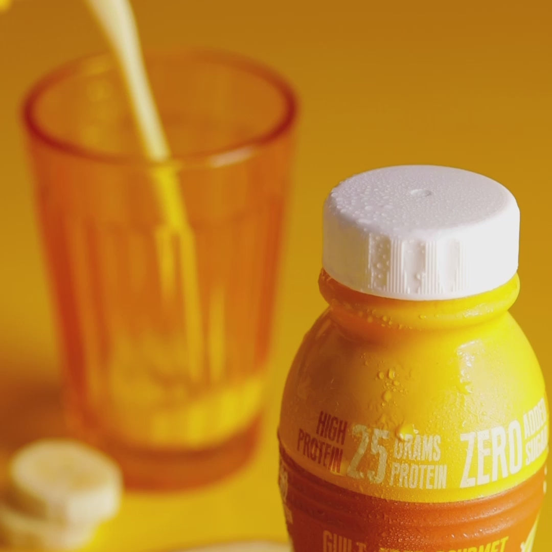 PROTEIN MILKSHAKE - BANANA CREMÉ - 25G PROTEIN - 8X300ML